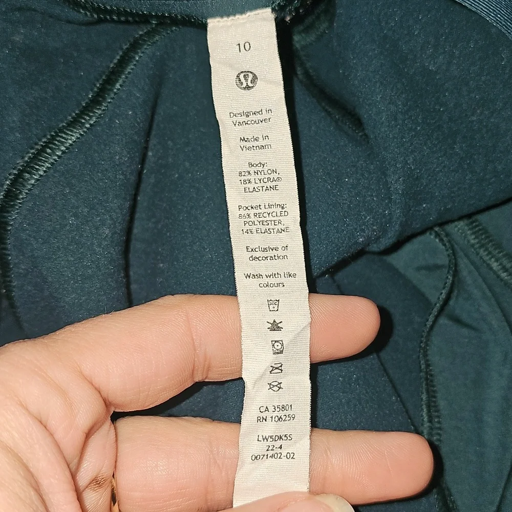 Lululemon Adapted State Fleece Lined Joggers. Sz 10. Excellent! High Rise!!